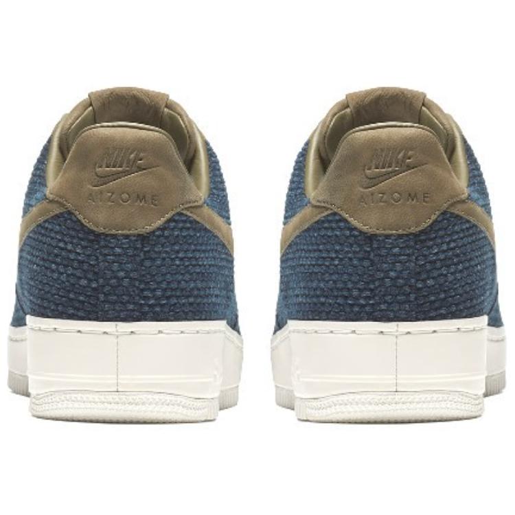 Nike Air Force 1 Low AIZOME ID Nikelab Ma5 'Blue Olive' 圖 4