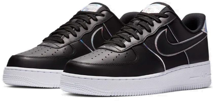 耐吉空軍一號低筒黑色虹彩輪廓 AT6147-001 Lookbook 耐吉空軍一號低筒黑色虹彩輪廓 AT6147-001