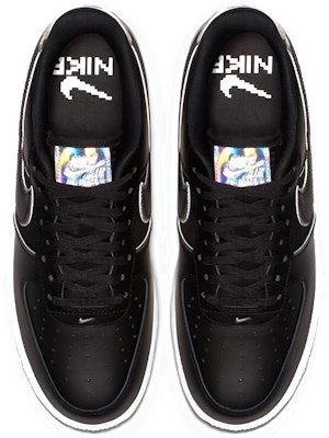 耐吉空軍一號低筒黑色虹彩輪廓 AT6147-001 Shop 耐吉空軍一號低筒黑色虹彩輪廓 AT6147-001