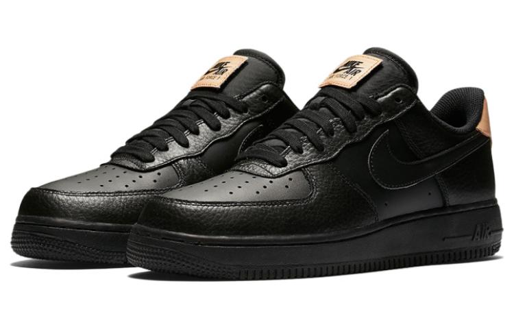 Lookbook 耐吉空軍一號低筒黑色Vachetta Tan 718152-016