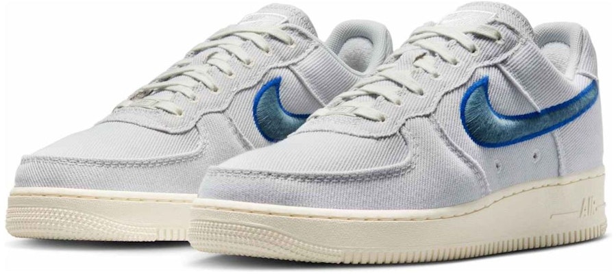 Nike Air Force 1 Low Canvas 'Photon Dust Game Royal' HV1204-001 Lookbook Nike Air Force 1 Low Canvas 'Photon Dust Game Royal' HV1204-001