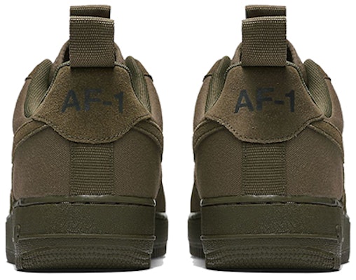 Nike Air Force 1 Low Canvas Medium Olive Lelaki 579927-200 Lookbook Nike Air Force 1 Low Canvas Medium Olive Lelaki 579927-200