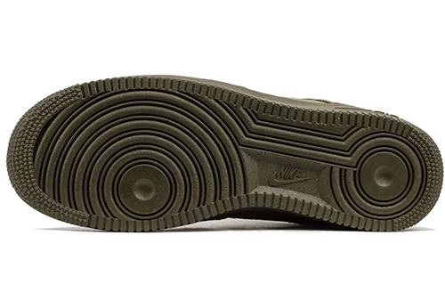 Shop ナイキ エアフォース1 ロー キャンバス オリーブ 579927-200