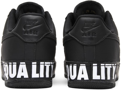 Nike Air Force 1 Low CMFT 'Igualdad Mes de la Historia Negra' 2018 AQ2125-001 Details for Nike Air Force 1 Low CMFT 'Igualdad Mes de la Historia Negra' 2018 AQ2125-001