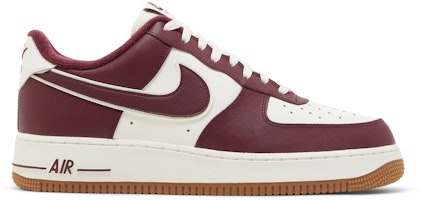 Nike Air Force 1 Low College Pack 'Burgundy/White' DQ7659-102 Nike Air Force 1 Low College Pack 'Burgundy/White' DQ7659-102