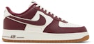 Buy Nike Air Force 1 Low College Pack 'Burgundy/Putih' DQ7659-102