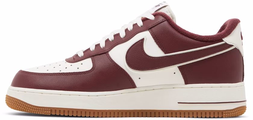 Nike Air Force 1 Low College Pack 'Burgundy/Putih' DQ7659-102 Lookbook Nike Air Force 1 Low College Pack 'Burgundy/Putih' DQ7659-102