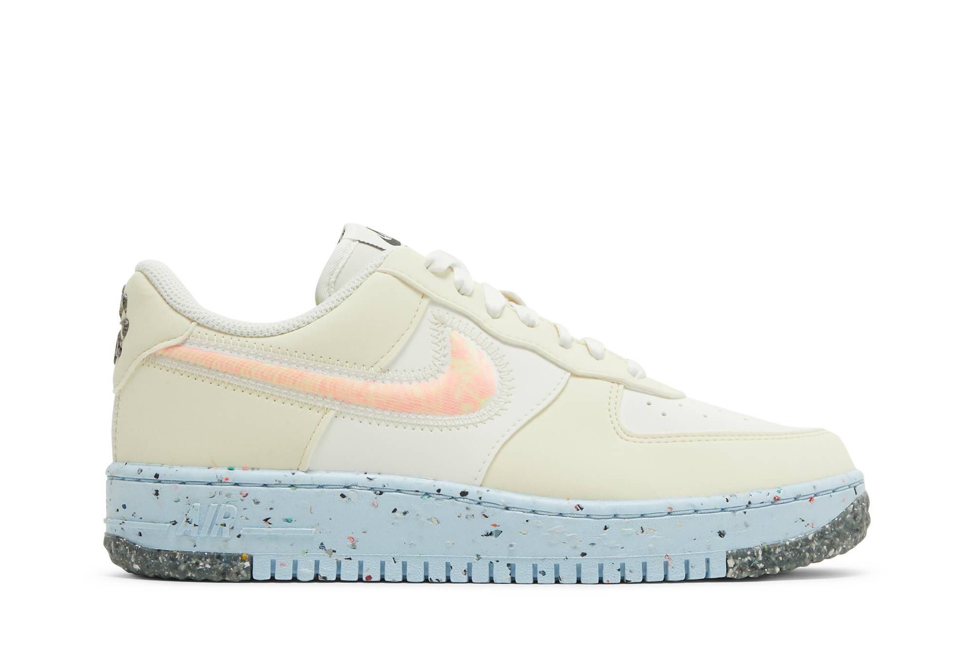 (W) Nike Air Force 1 Low Crater 'Cream Sail Ice Blue'