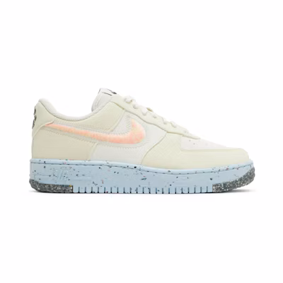 (W) Nike Air Force 1 Low Crater 'Cream Sail Ice Blue'