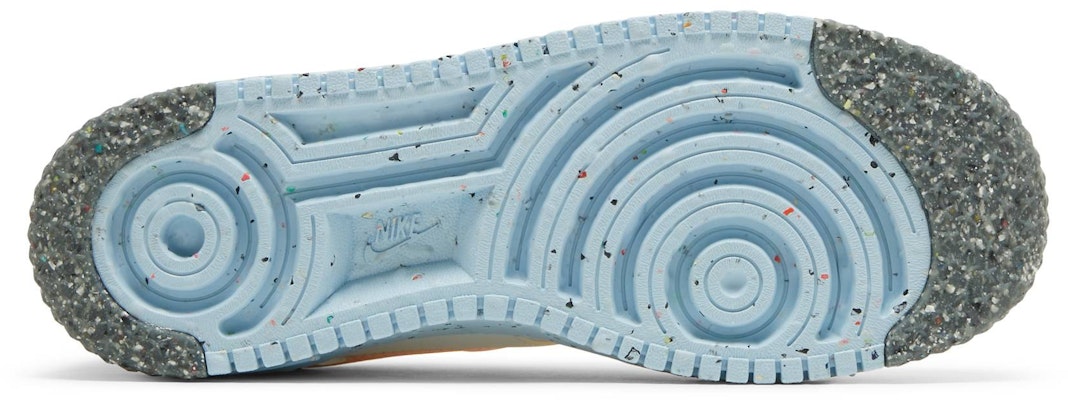 Women Nike Air Force 1 Low Crater Cream Sail Ice Blue DH0927 100