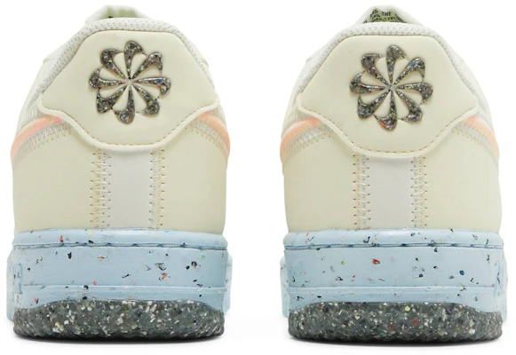 (W) Nike Air Force 1 Low Crater 'Crema Sail Azul Hielo' DH0927-100 Details for (W) Nike Air Force 1 Low Crater 'Crema Sail Azul Hielo' DH0927-100