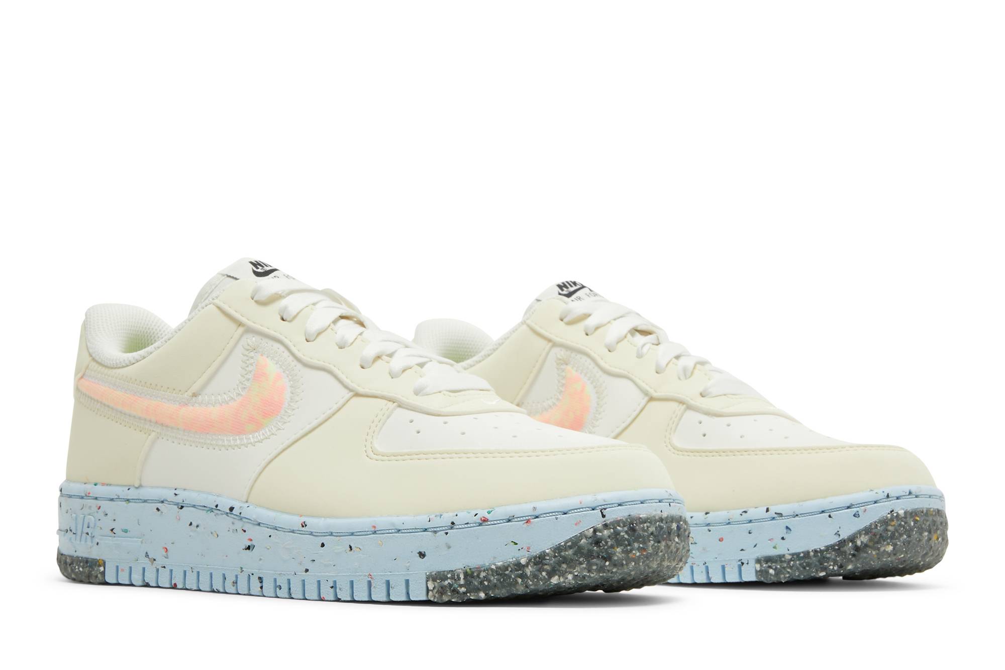 (W) Nike Air Force 1 Low Crater 'Cream Sail Ice Blue' 圖 8