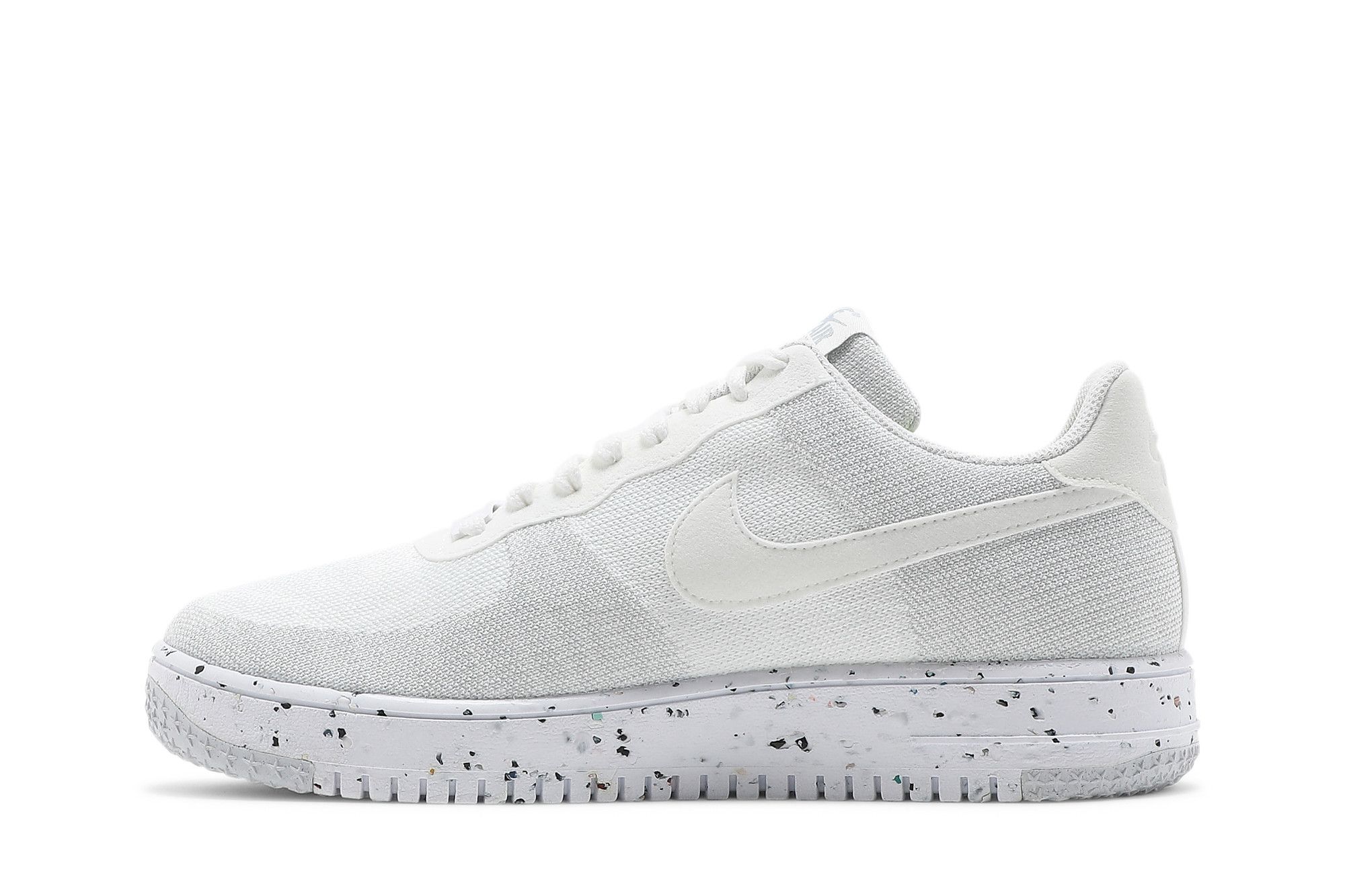 Shop Nike Air Force 1 Low Crater Flyknit 'White' DC4831-100