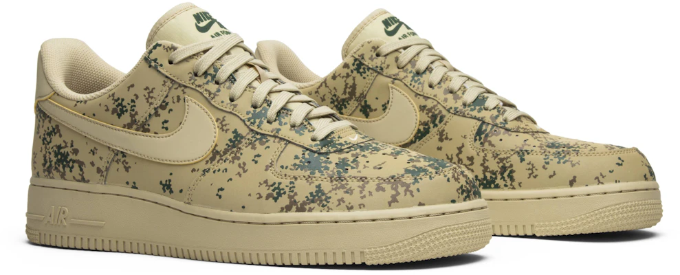 Nike air force yellow camo clearance