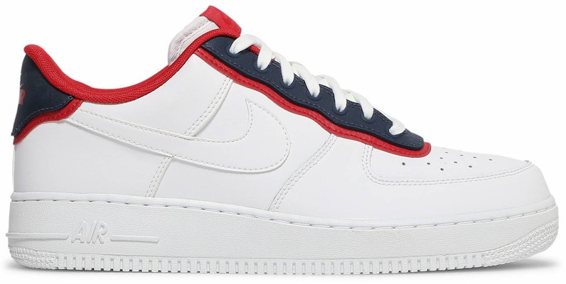 Air force 1 white 2025 obsidian red