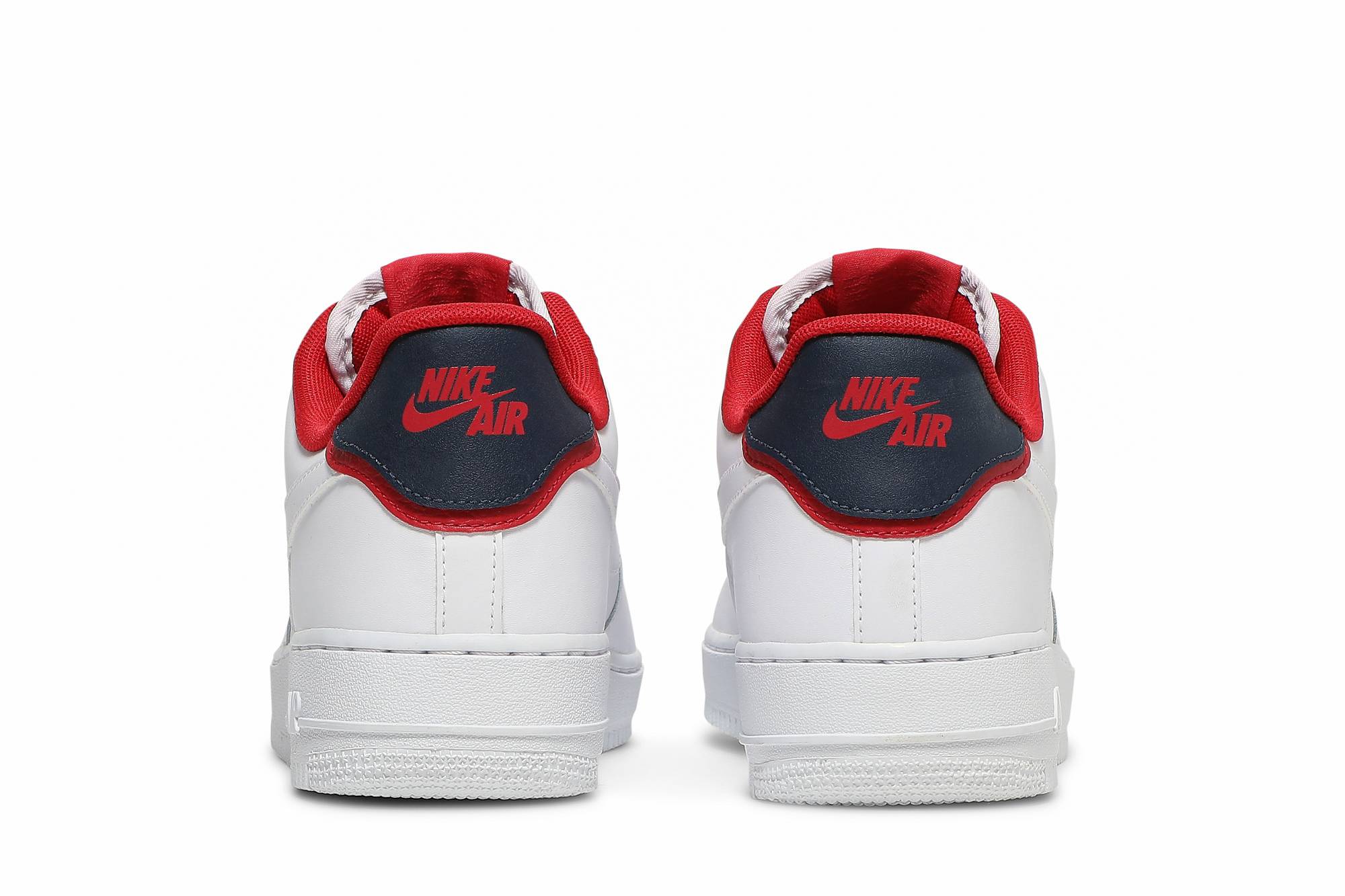 Details for Nike Air Force 1 Low Double Layer Putih Obsidian Merah AO2439-100