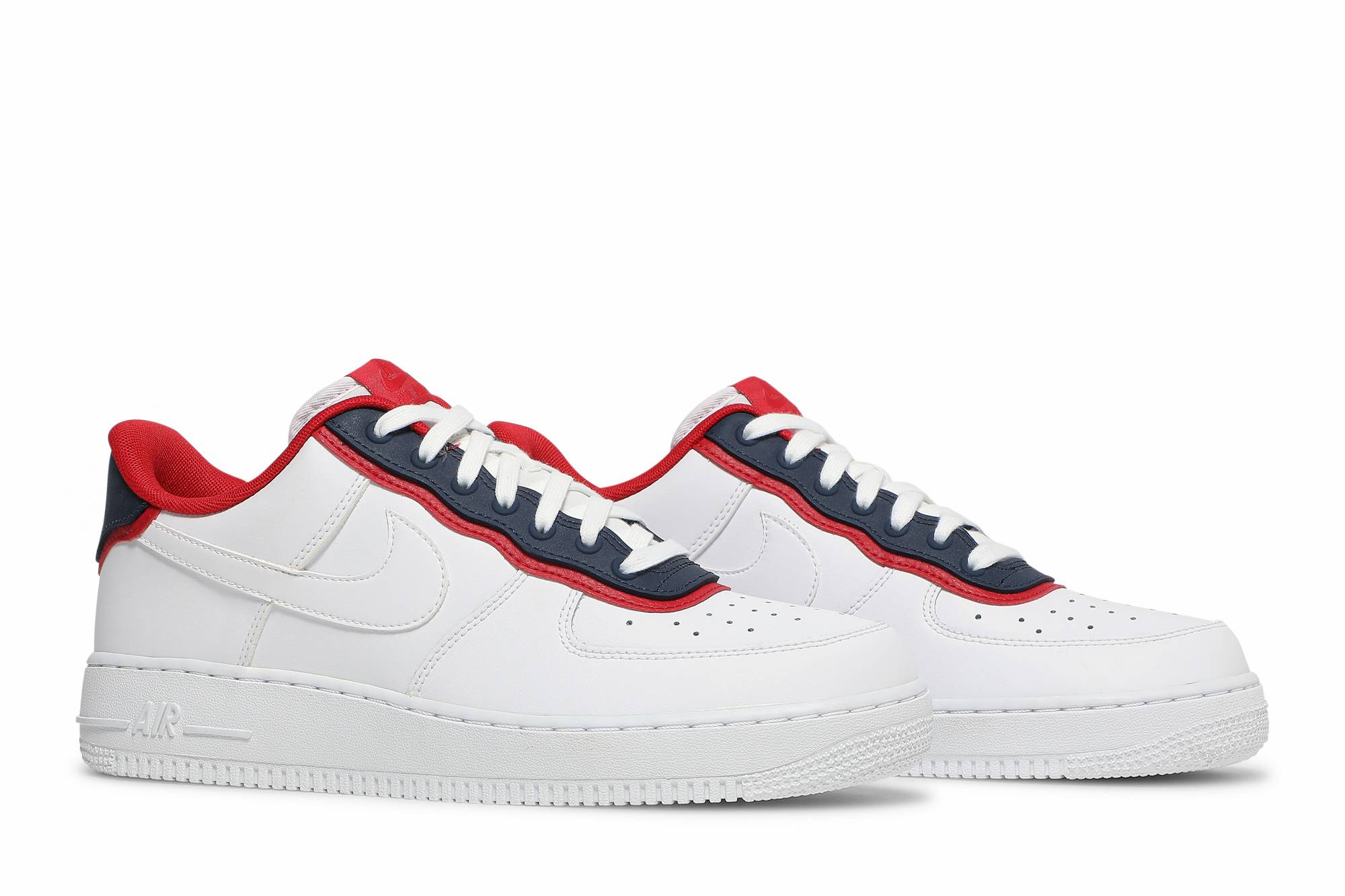 Air force 1 white obsidian university red deals