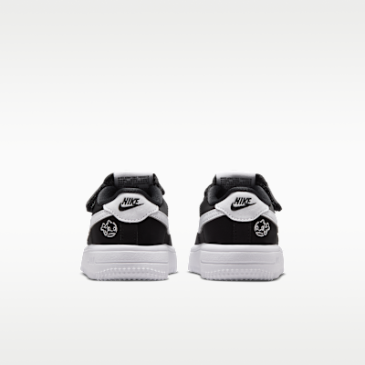 Details for Nike Air Force 1 Low Facile à Enfiler Noir/Blanc IR1304-001