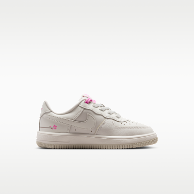 Lookbook (PS) Nike Air Force 1 Low 淺褐粉趣 粉粉褐條 IU7646-001