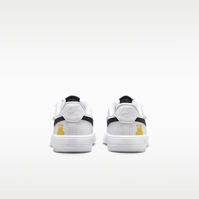 (PS) Nike Air Force 1 Low 易穿白色/黑色 IR3985-121 Details for (PS) Nike Air Force 1 Low 易穿白色/黑色 IR3985-121