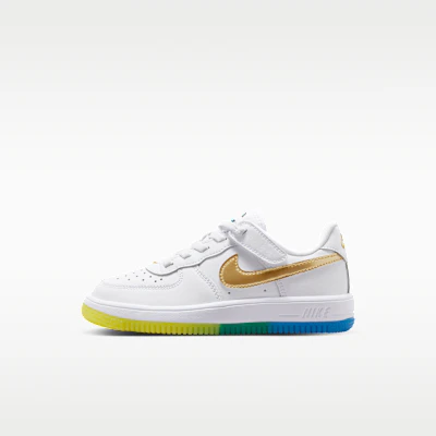 (PS) Nike Air Force 1低筒 易穿 白/藍/黃/金 IR6942-100 Buy (PS) Nike Air Force 1低筒 易穿 白/藍/黃/金 IR6942-100