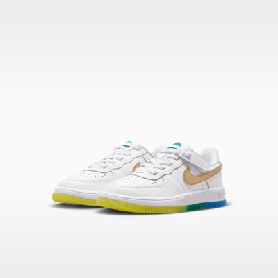 (PS) Nike Air Force 1低筒 易穿 白/藍/黃/金 IR6942-100 Purchase (PS) Nike Air Force 1低筒 易穿 白/藍/黃/金 IR6942-100