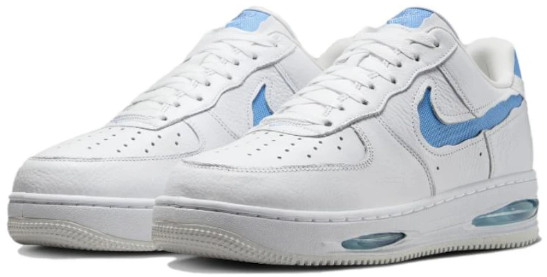 Nike Air Force 1 Low EVO 'Putih University Blue' HF3630-101 Lookbook Nike Air Force 1 Low EVO 'Putih University Blue' HF3630-101