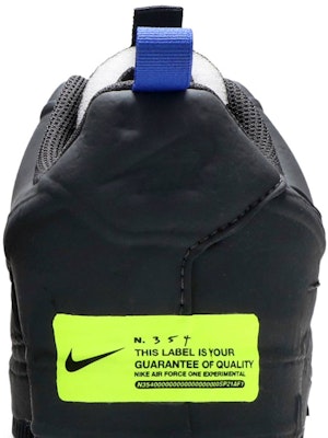 Nike Air Force 1 Low 實驗款「黑色」CV1754-001 Sizing Nike Air Force 1 Low 實驗款「黑色」CV1754-001