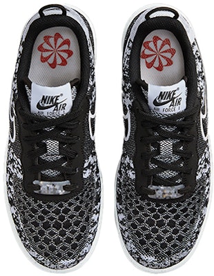 (JR) Nike Air Force 1 Crater Flyknit 'Hitam' DM1060-001 Shop (JR) Nike Air Force 1 Crater Flyknit 'Hitam' DM1060-001