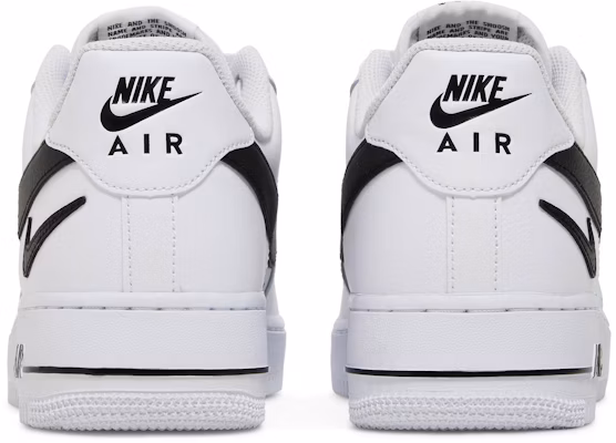 나이키 에어포스 1 로우 FM '화이트 블랙' DR0143-101 Details for 나이키 에어포스 1 로우 FM '화이트 블랙' DR0143-101