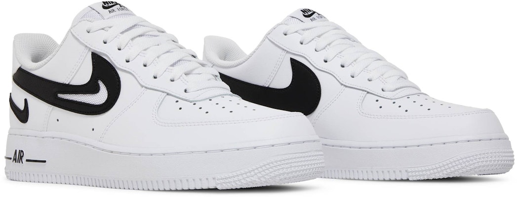 Air force 1 07 sales 3 white black womens