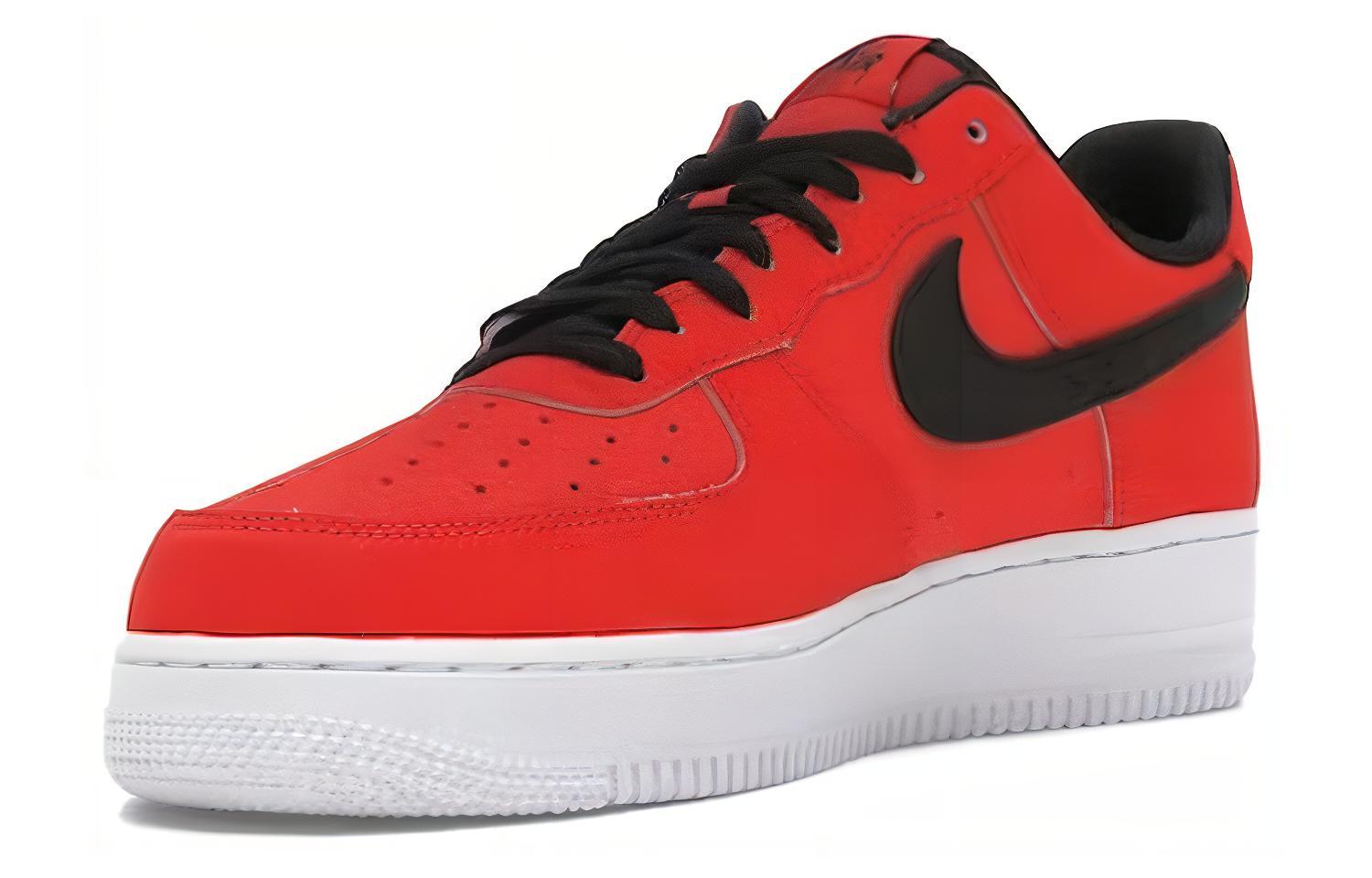 Lookbook エアフォース1 ロー ハバネロ赤黒白 AJ7280-601