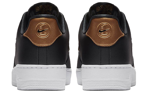 Shop Nike Air Force 1 Low Jewel Hitam Emas Metalik AJ9507-003