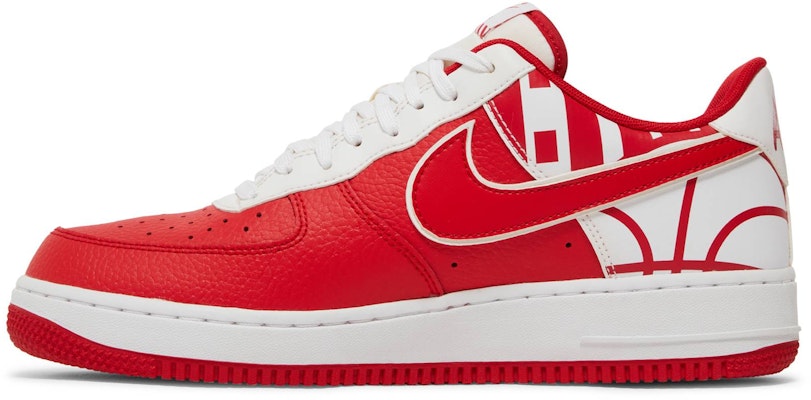 Nike Air Force 1 Low Logo Pack University Red 823511 608