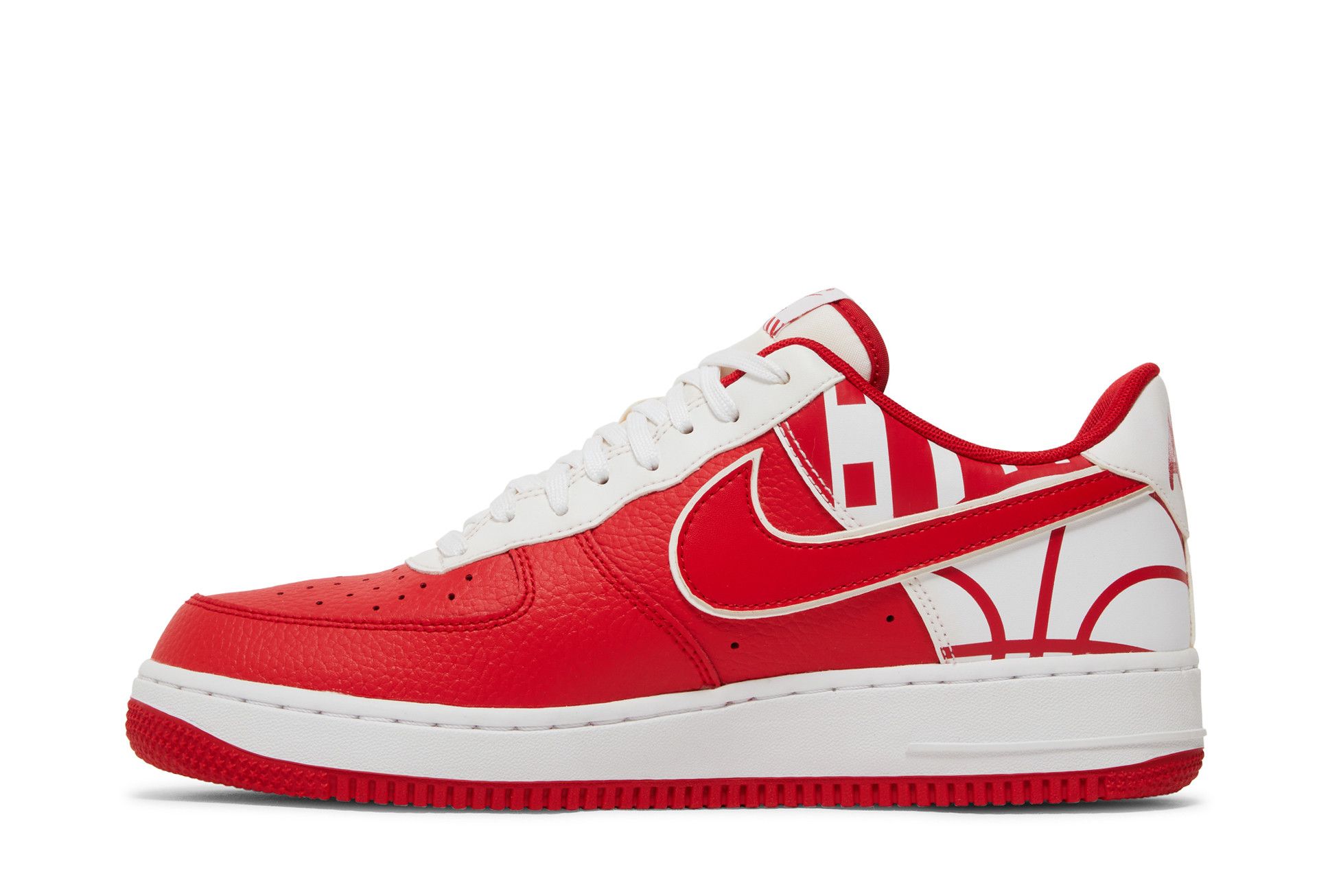 Shop Nike Air Force 1 低筒標誌包大學紅 823511-608