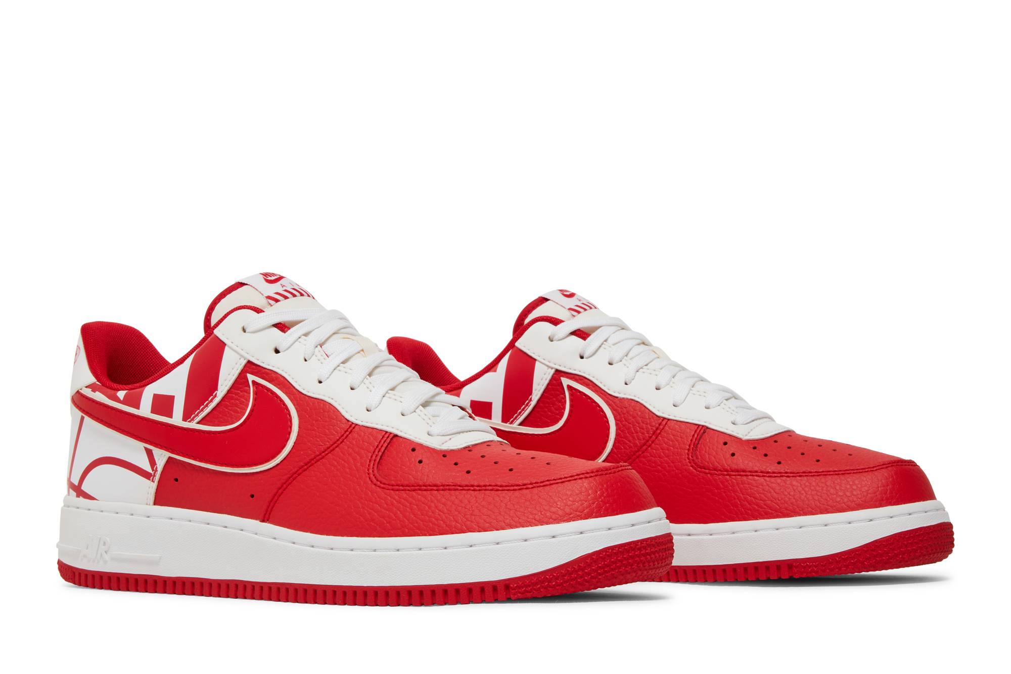 Nike Air Force 1 Low Logo Pack University Red 圖 8