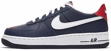 (Youth) Nike Air Force 1 LV8 'Navy University Red' CT5531-400 (Youth) Nike Air Force 1 LV8 'Navy University Red' CT5531-400