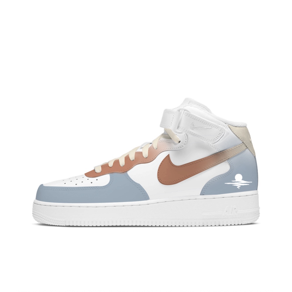 Buy Nike Air Force 1 Low Mid 'Retro Coastal Gradient' Lelasan Pantai CW2289-111-450882