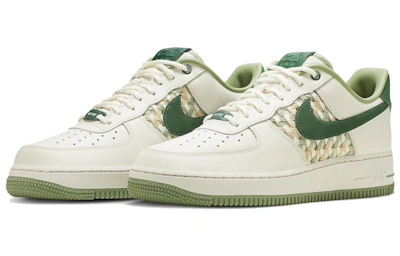 Nike Air Force 1 Low NAI-KE 'White/Green' FN0369-100