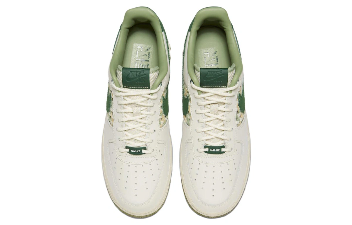 Nike Air Force 1 Low NAI-KE 'White/Green' FN0369-100