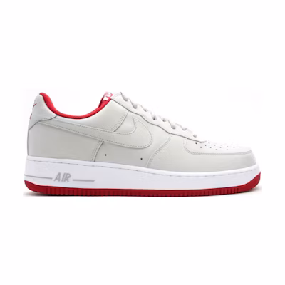 Nike Air Force 1 Low Neutral Grey Varsity Red
