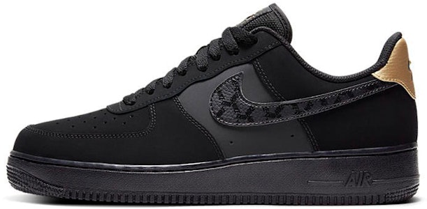 Nike Air Force 1 Low Nubuck Hitam Emas Metalik (2021) DH2473-001 Buy Nike Air Force 1 Low Nubuck Hitam Emas Metalik (2021) DH2473-001