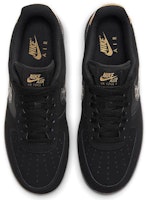 耐克空军一号低帮黑色金属黄金翻毛皮(2021) DH2473-001 Shop 耐克空军一号低帮黑色金属黄金翻毛皮(2021) DH2473-001