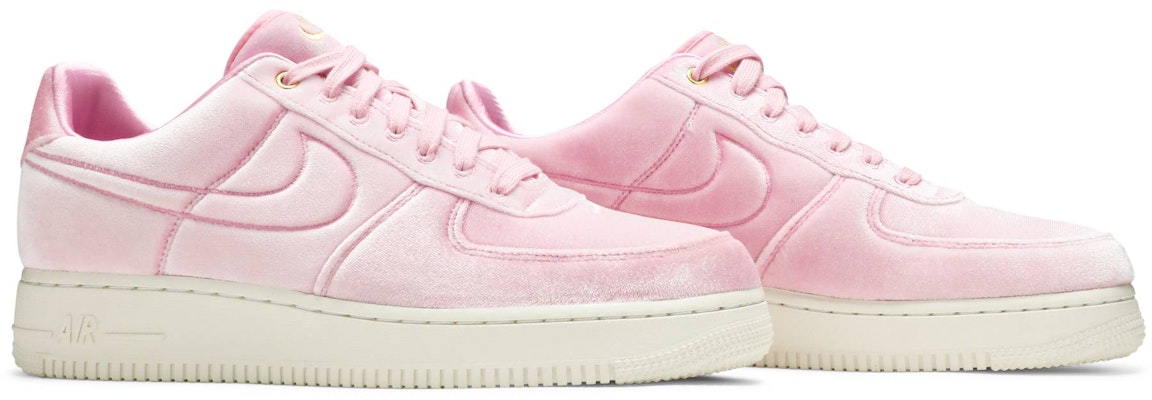 Nike Air Force 1 Low Premium 3 Velour Pink Rise AT4144‑600