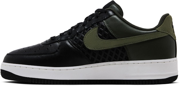 Nike Air Force 1 Low Premium 'Birds Nest Black Olive' Hitam Zaitun 318775-031 Lookbook Nike Air Force 1 Low Premium 'Birds Nest Black Olive' Hitam Zaitun 318775-031