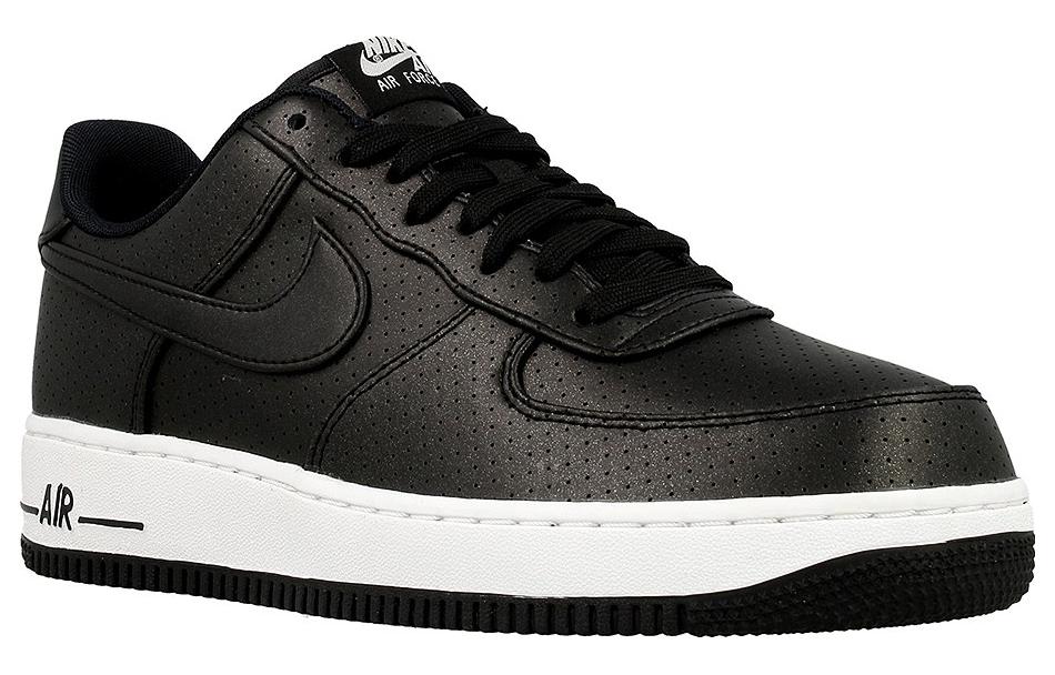 Shop 나이키 에어포스 1 로우 프리미엄 '블랙' 718152-014