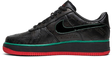 Nike Air Force 1 Low Premium 'Black History Month' 2010 Edisi Sejarah Hitam 318775-008 Lookbook Nike Air Force 1 Low Premium 'Black History Month' 2010 Edisi Sejarah Hitam 318775-008