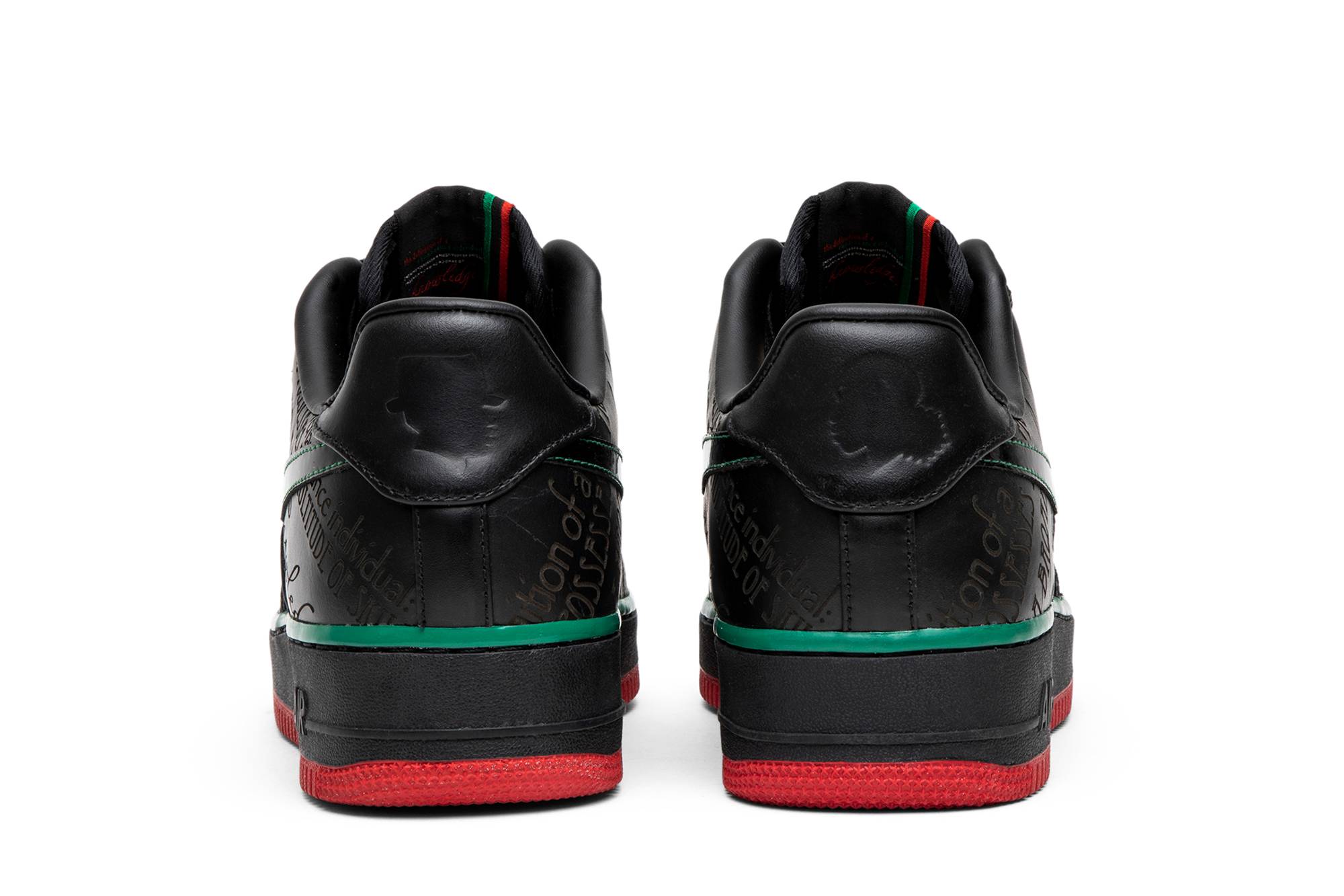 Details for ナイキ エアフォース1 '09 BHM (BHM = Black History Monthの略称) 318775-008