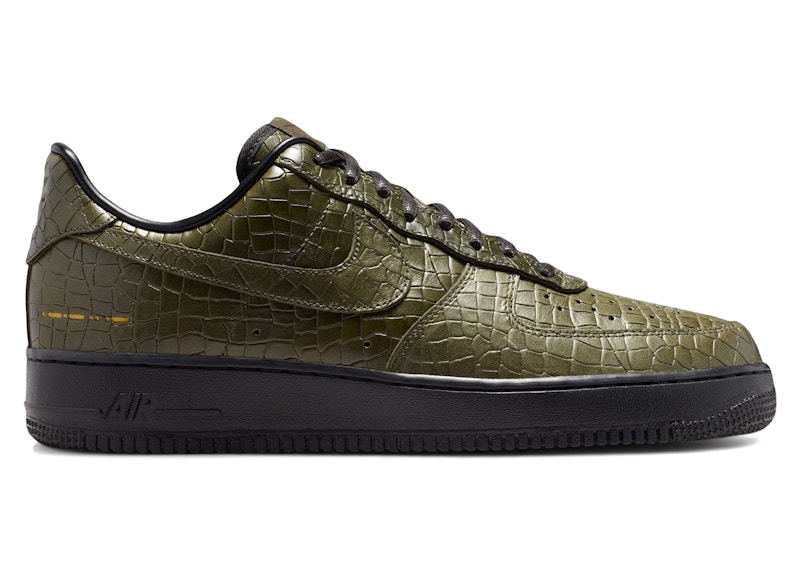 Nike Air Force 1 Low Premium 'Morse Code Croc' IQ3370-325