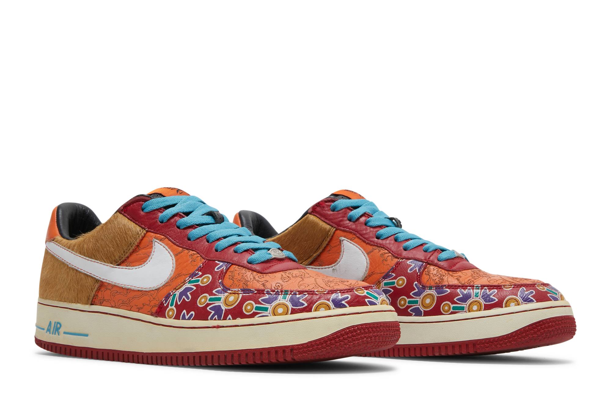 Cheap Nike Air Force 1 低筒 年度狗款 橙黃 獒犬